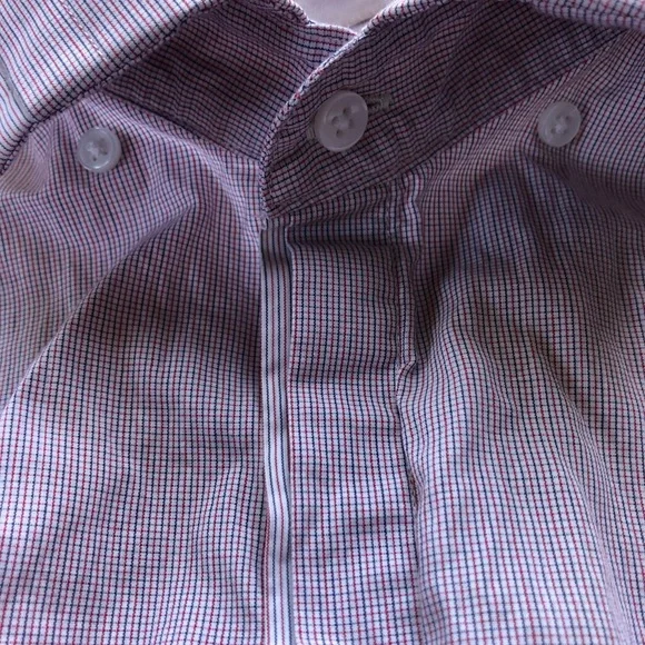 H&M BUTTON DOWN COLLARED LONG SLEEVE SHIRT CASUAL OR DRESS - Picture 3 of 9